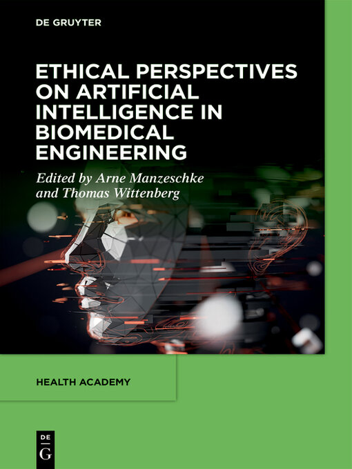 Cover image for Ethical Perspectives on Artificial Intelligence in Biomedical Engineering